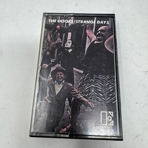 The Doors Strange Days Cassette Tape 1989 Reissue Elektra TC-54014 Rock Music